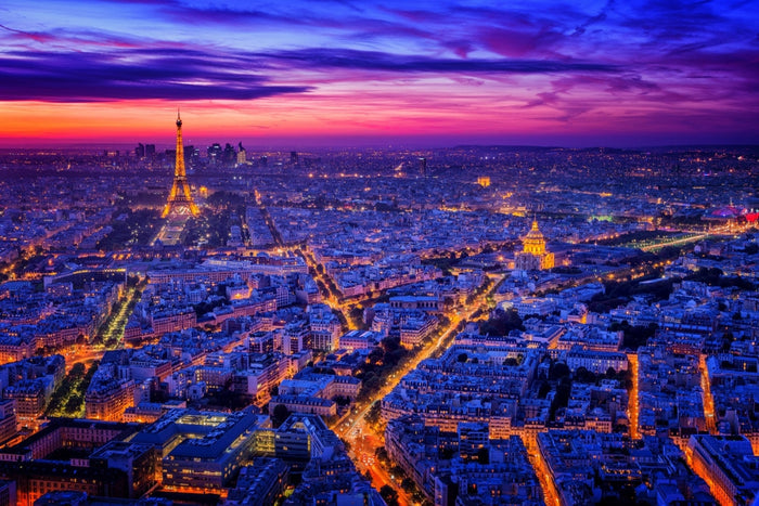 Paris I archival giclée print by Juan Pablo de Miguel