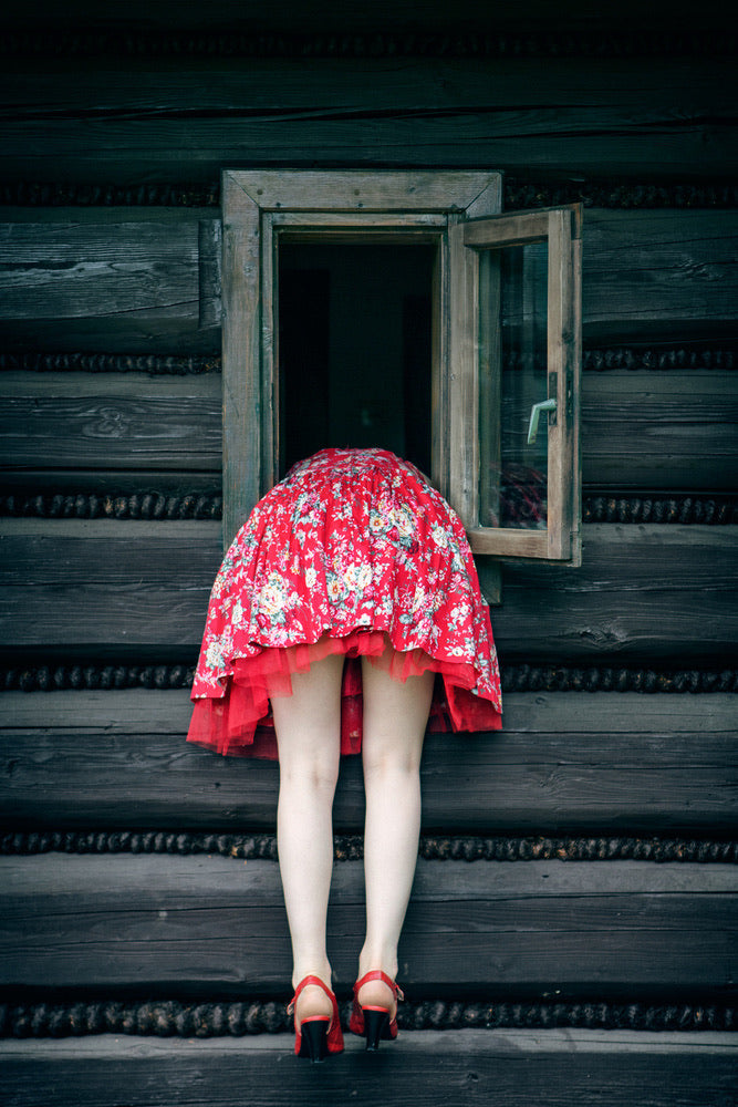 Getting out - Getting In archival giclée print by Magdalena Russocka