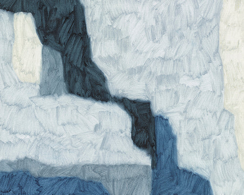 Brushed Abstractions - Rush archival giclée print by Maja Gunnarsdottir