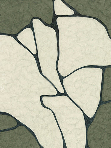 Curved Contours - Paving archival giclée print by Maja Gunnarsdottir