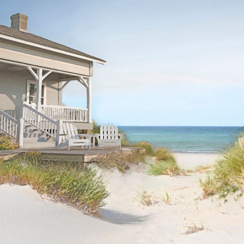 Coastal Retreat - Abode archival giclée print by Mark Chandon