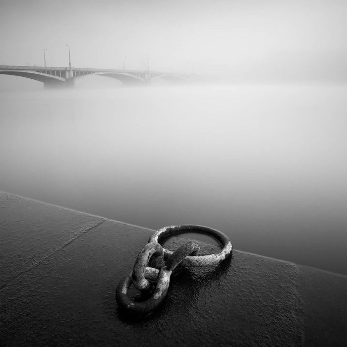 Misty River Chain archival giclée print by Martin Rak