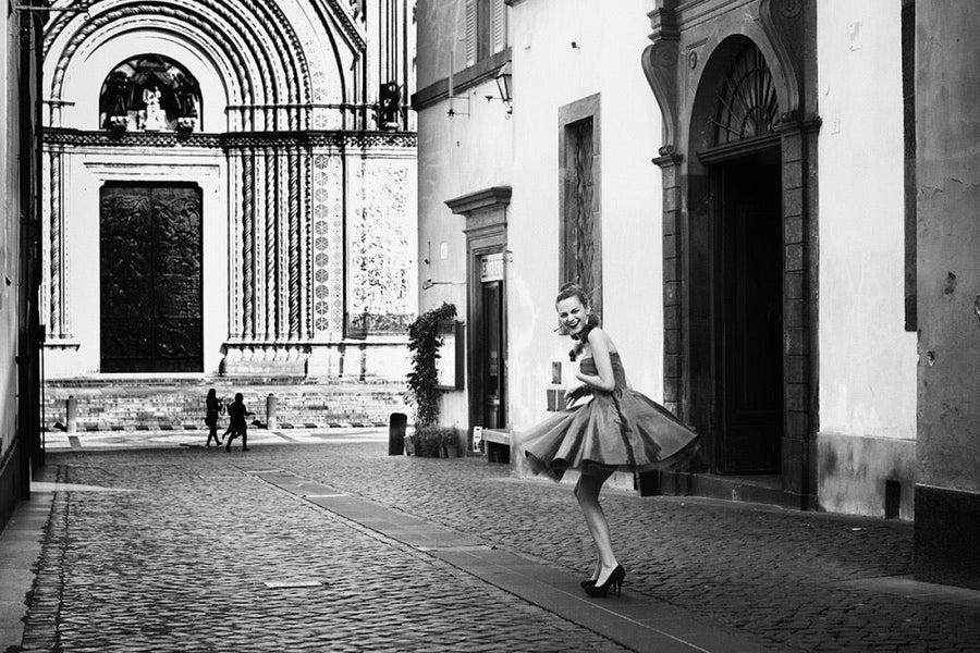 Joyful European Dance archival giclée print by Massimo Della Latta