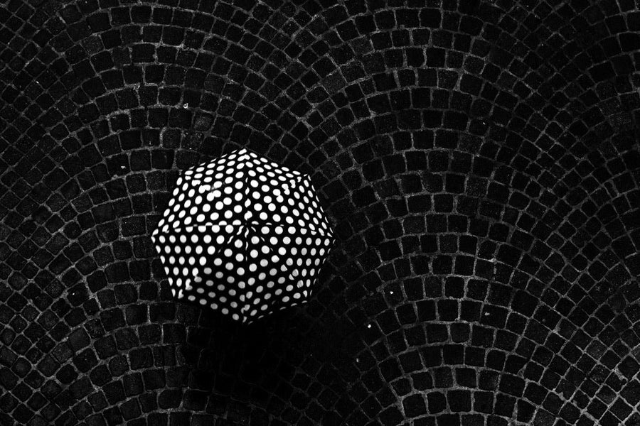 Polka Dot Street Style archival giclée print by Massimo Della Latta