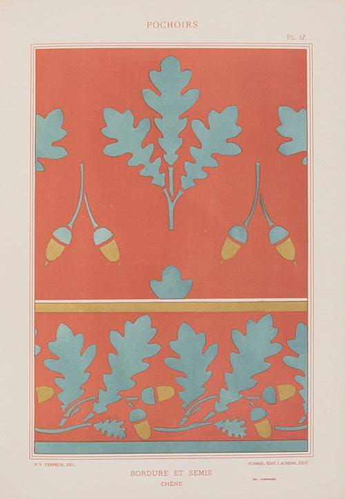 Bordure et semis, Chêne by Maurice Pillard Verneuil