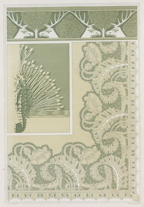 Cerfs et noisetiers by Maurice Pillard Verneuil