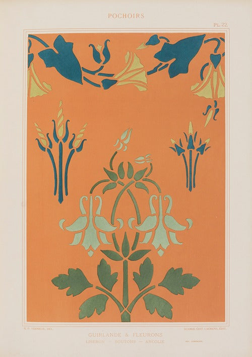 Guirlande et fleurons by Maurice Pillard Verneuil