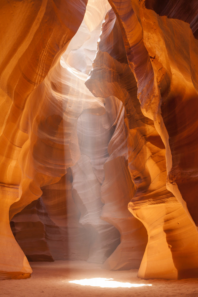 Sunbeam Slot Canyon archival giclée print by Melanie Viola
