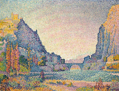 Sisteron by Paul Signac