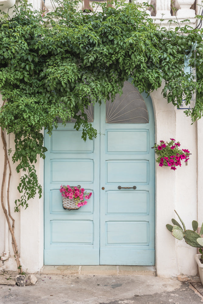 Botanical Facade in Italy archival giclée print by Photolovers