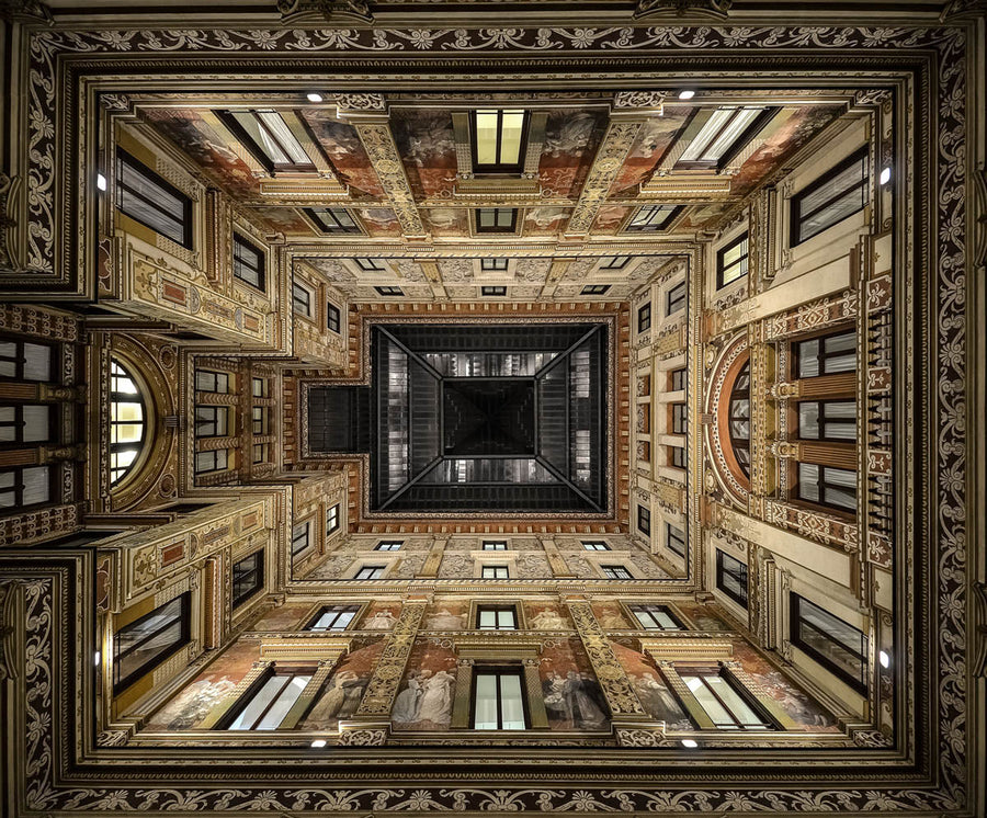 Galleria Sciarra archival giclée print by Renate Reichert