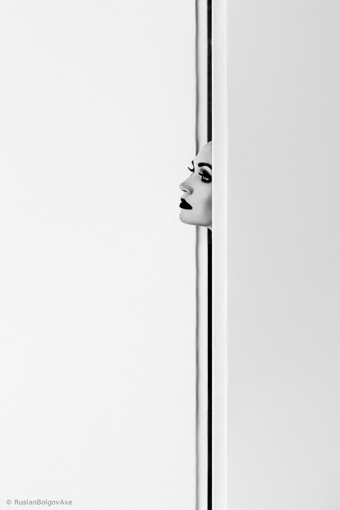 The Face archival giclée print by Ruslan Bolgov