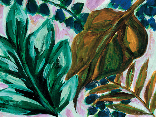 Tropical Touch - Fronds archival giclée print by S. de Armas