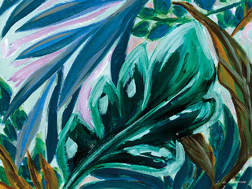 Tropical Touch - Leaves archival giclée print by S. de Armas