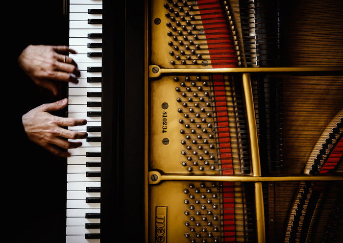 The Pianist archival giclée print by Sergio Rapagna