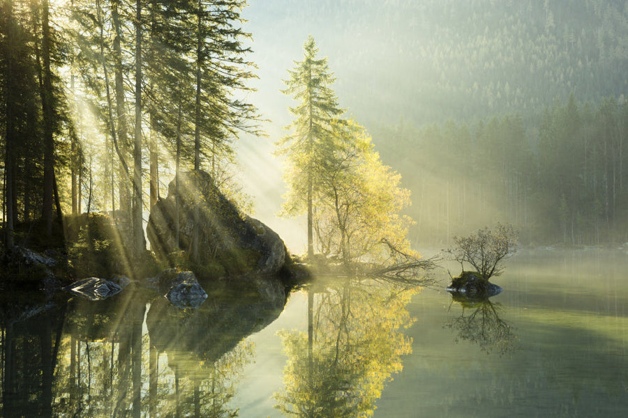 God Rays archival giclée print by Stefan Hefele