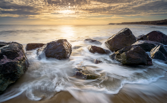 Norfolk Coast Rocks by Steve Docwra