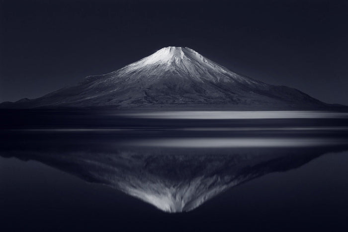 Reflection Mt. Fuji archival giclée print by Takashi Suzuki