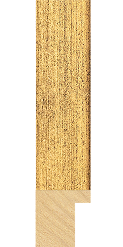 Classic profile in Antique Gold
