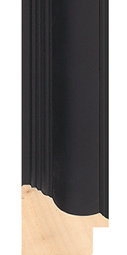 Swoop frame profile — Black
